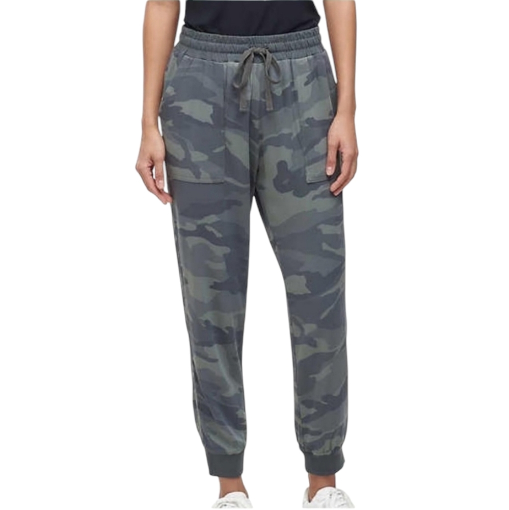 Splendid Women's Knit Jogger‎ Casual Pant Camo Size Medium NWT